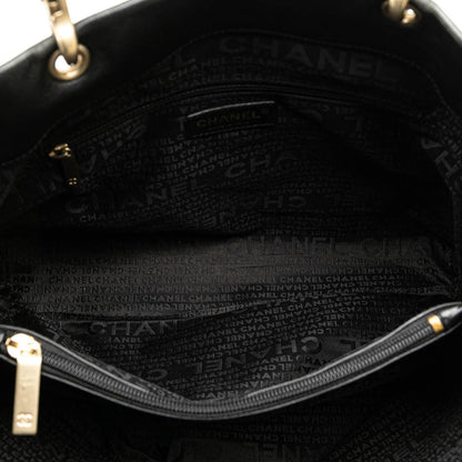 Chanel CC Caviar Tote Black