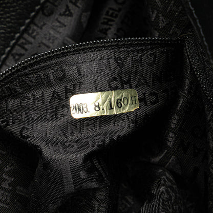 Chanel CC Caviar Tote Black