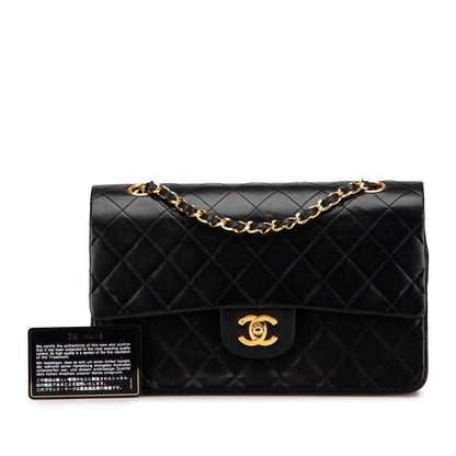 Chanel Medium Classic Lambskin Double Flap Black