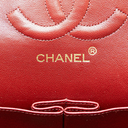 Chanel Medium Classic Lambskin Double Flap Black