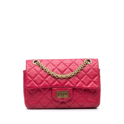 Chanel Mini Reissue 2.55 Calfskin Flap Pink