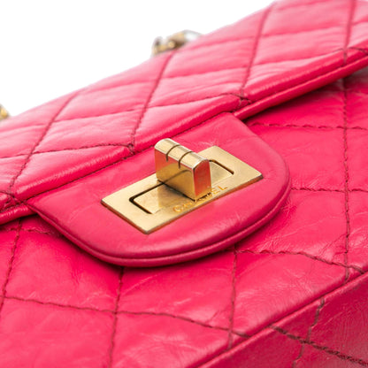Chanel Mini Reissue 2.55 Calfskin Flap Pink