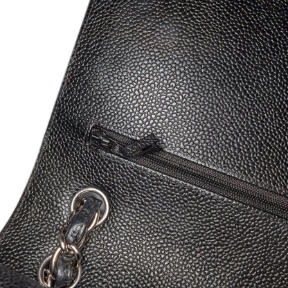 Chanel Jumbo Classic Caviar Double Flap Black