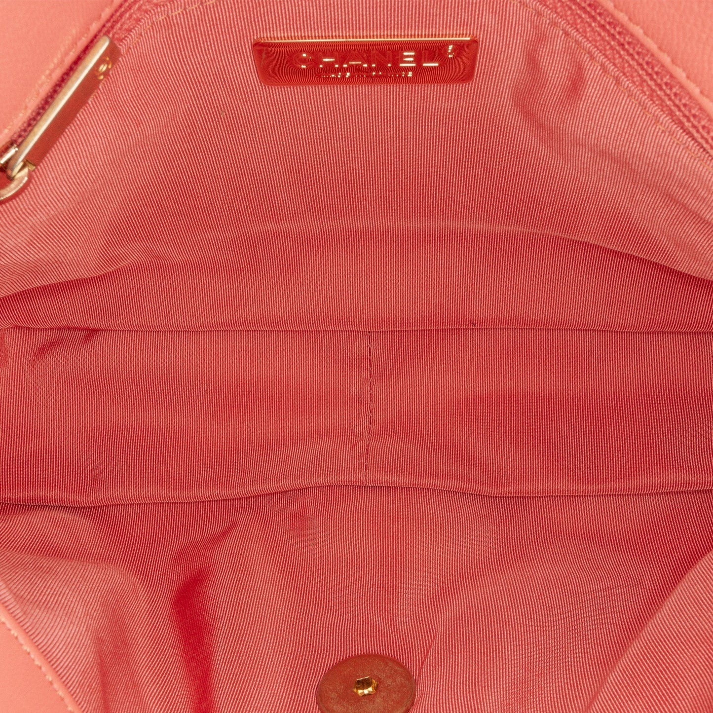 Chanel Medium Lambskin 19 Flap Pink