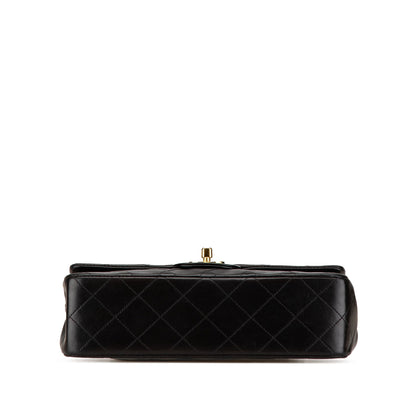 Chanel Small Classic Lambskin Double Flap Black