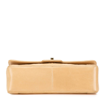 Chanel Medium Lambskin Diana Full Flap Brown