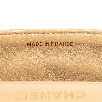 Chanel Medium Lambskin Diana Full Flap Brown
