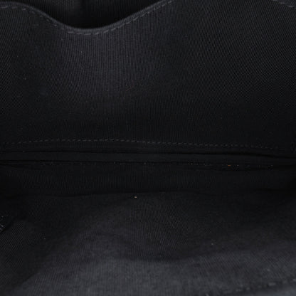 Chanel Quilted Lambskin Double Case with Chain Black