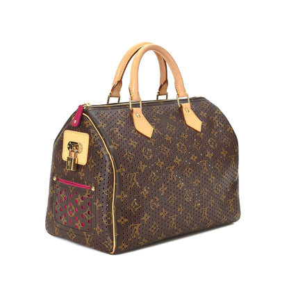 Limited Edition Monogram Perfo Speedy 30 - Cap N Wrap