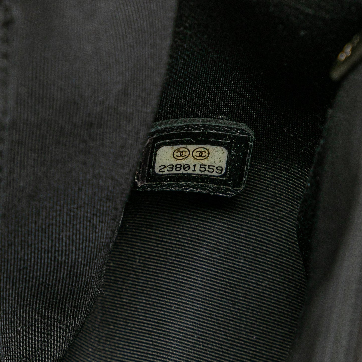 Chanel Medium Chevron Lambskin Boy Flap Black