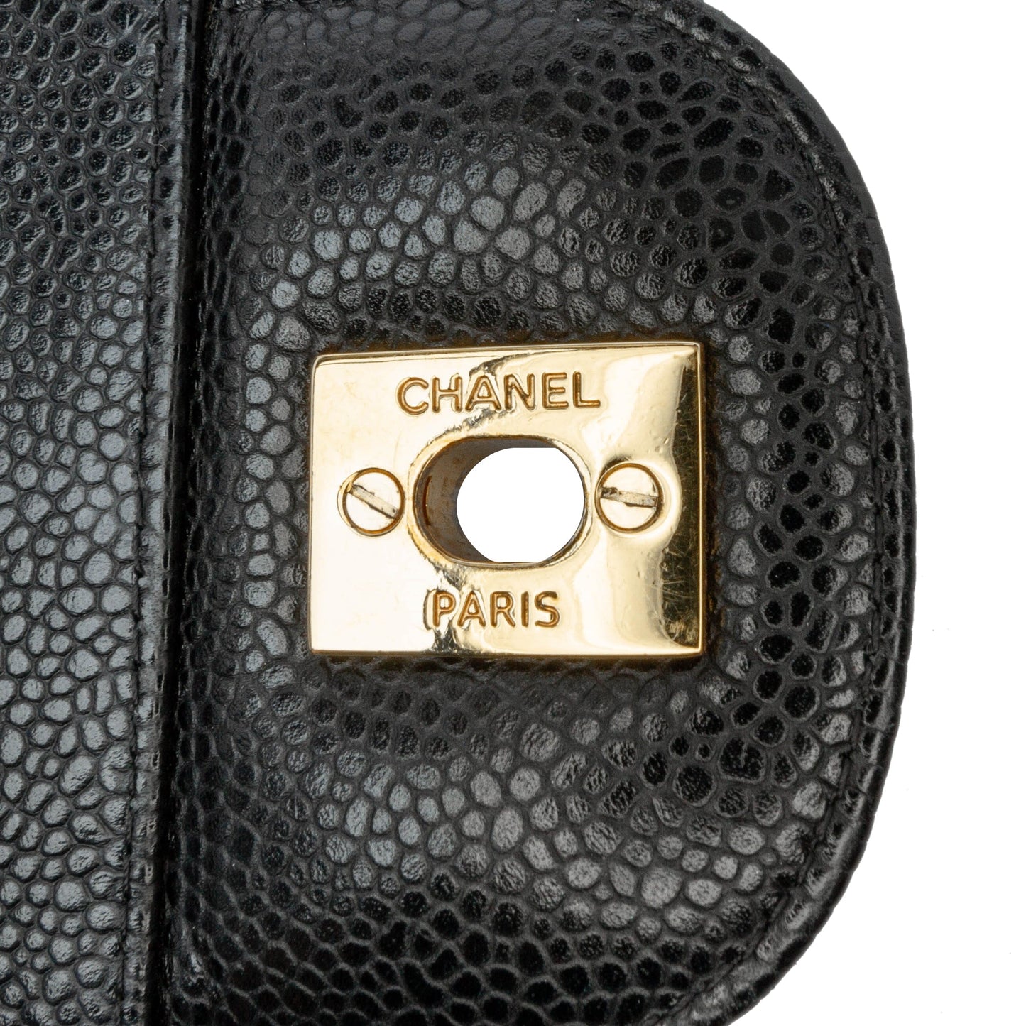 Chanel Jumbo Classic Caviar Double Flap Black