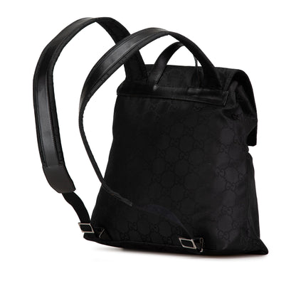 Gucci GG Nylon Backpack Black