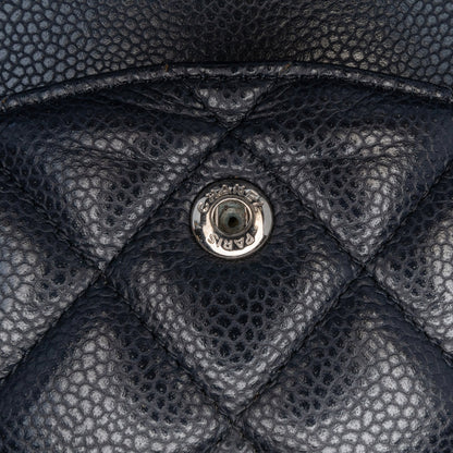 Chanel Jumbo Classic Caviar Double Flap Black
