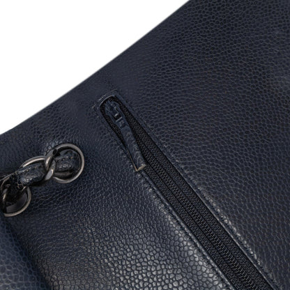 Chanel Jumbo Classic Caviar Double Flap Black
