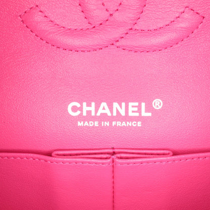 Chanel Medium Classic Caviar Double Flap Pink