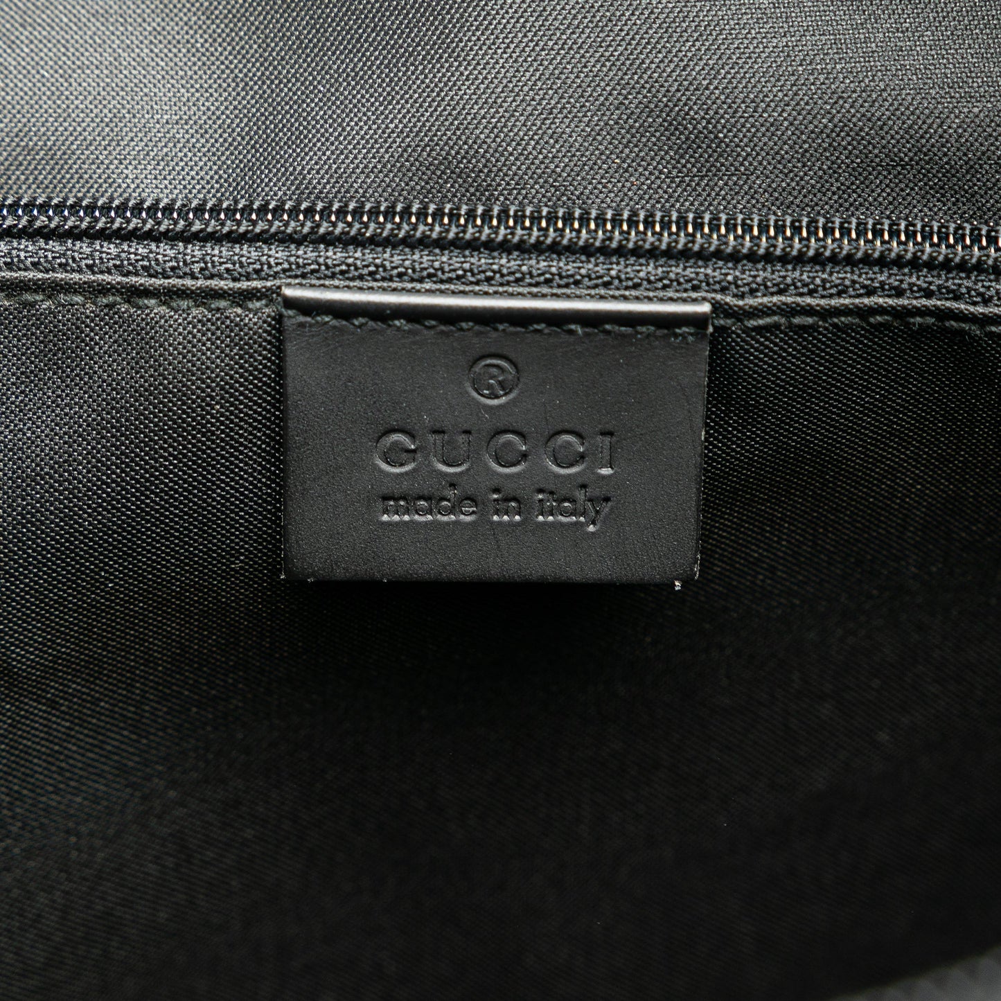 Gucci GG Nylon Sling Backpack Black