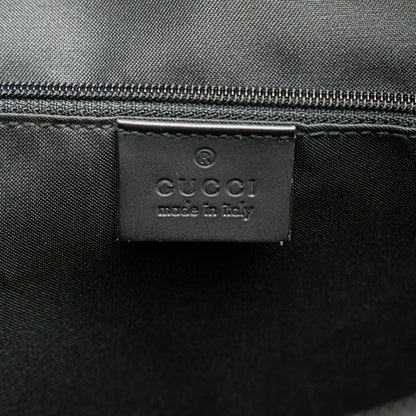 Gucci GG Nylon Sling Backpack Black
