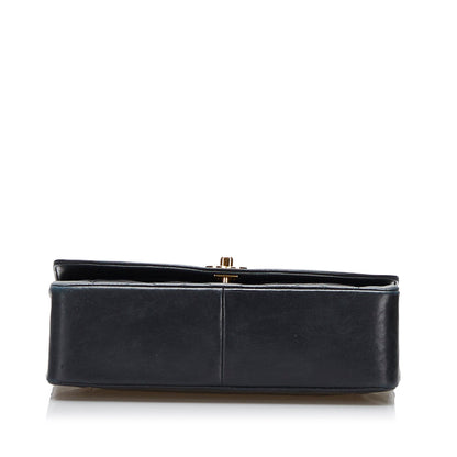 Chanel Medium Classic Lambskin Double Flap Bag Black