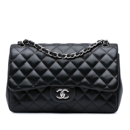 Chanel Jumbo Classic Lambskin Double Flap Black