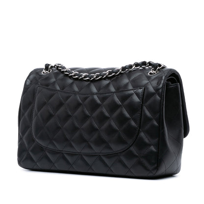 Chanel Jumbo Classic Lambskin Double Flap Black