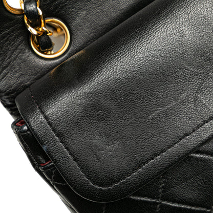 Chanel Small Classic Lambskin Double Flap Black