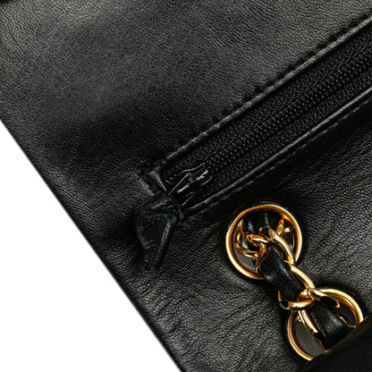 Chanel Small Classic Lambskin Double Flap Black