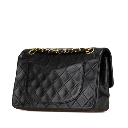Chanel Small Classic Lambskin Double Flap Black