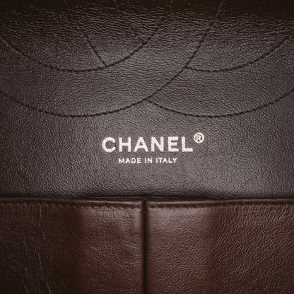 Chanel Reissue 2.55 Quilted Patent Double Flap 227 Brown
