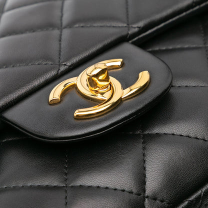 Chanel Maxi Classic Lambskin Double Flap Black