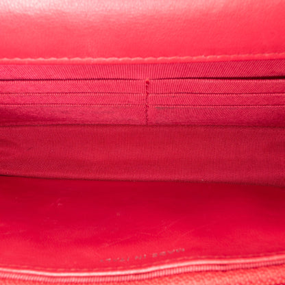 Chanel Classic Lambskin Wallet on Chain Pink