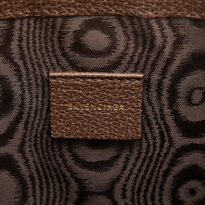 Gucci X Balenciaga BB Supreme Ophidia Web Clutch Brown