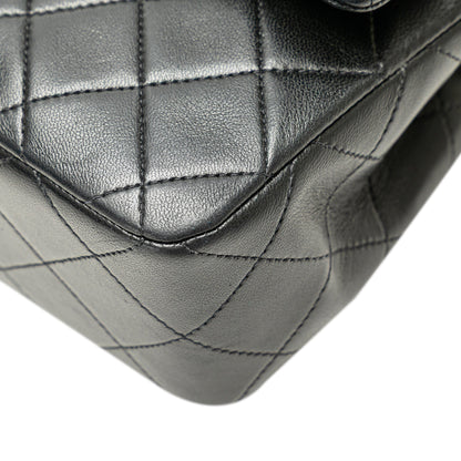 Chanel Small Classic Lambskin Double Flap Black