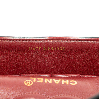 Chanel Small Classic Lambskin Double Flap Black