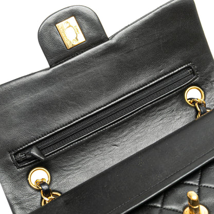 Chanel Small Classic Lambskin Double Flap Black