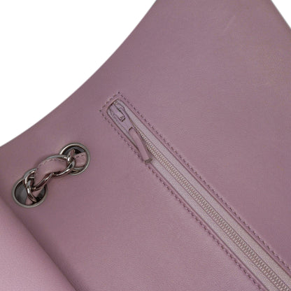 Chanel Jumbo Classic Lambskin Double Flap Purple