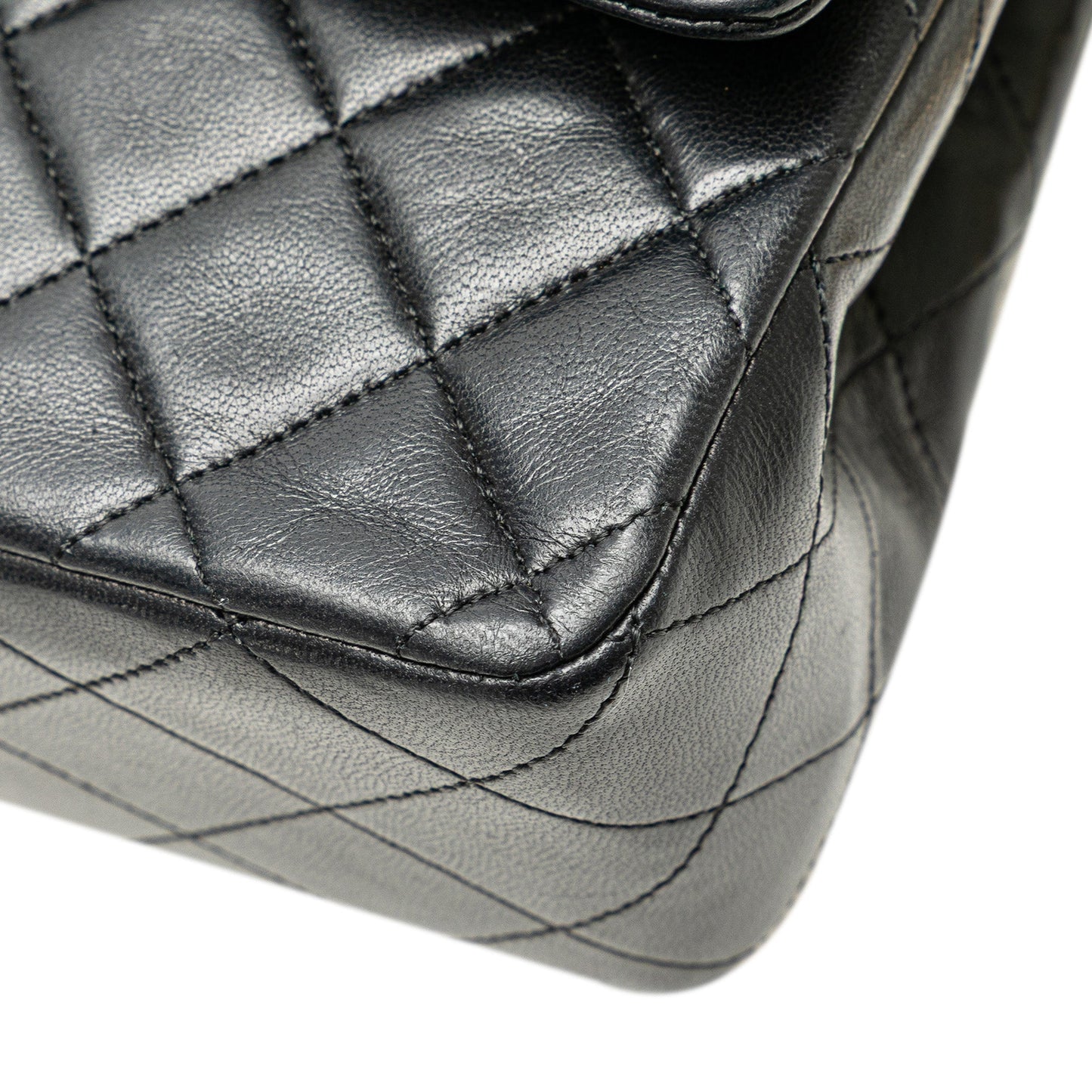 Chanel Medium Classic Lambskin Double Flap Black