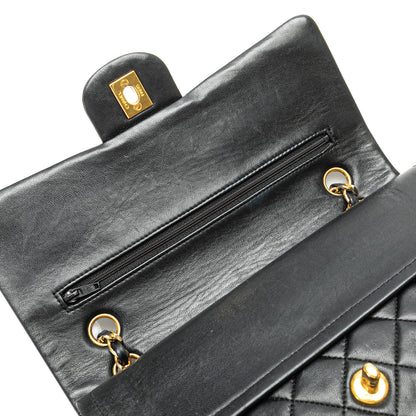 Chanel Medium Classic Lambskin Double Flap Black