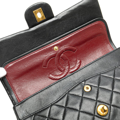 Chanel Medium Classic Lambskin Double Flap Black
