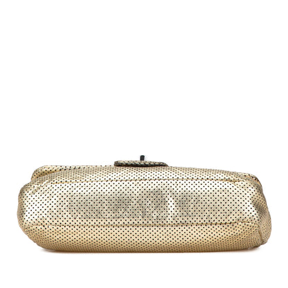 Chanel Medium Perforated Calfskin Reissue Drill Flap Gold