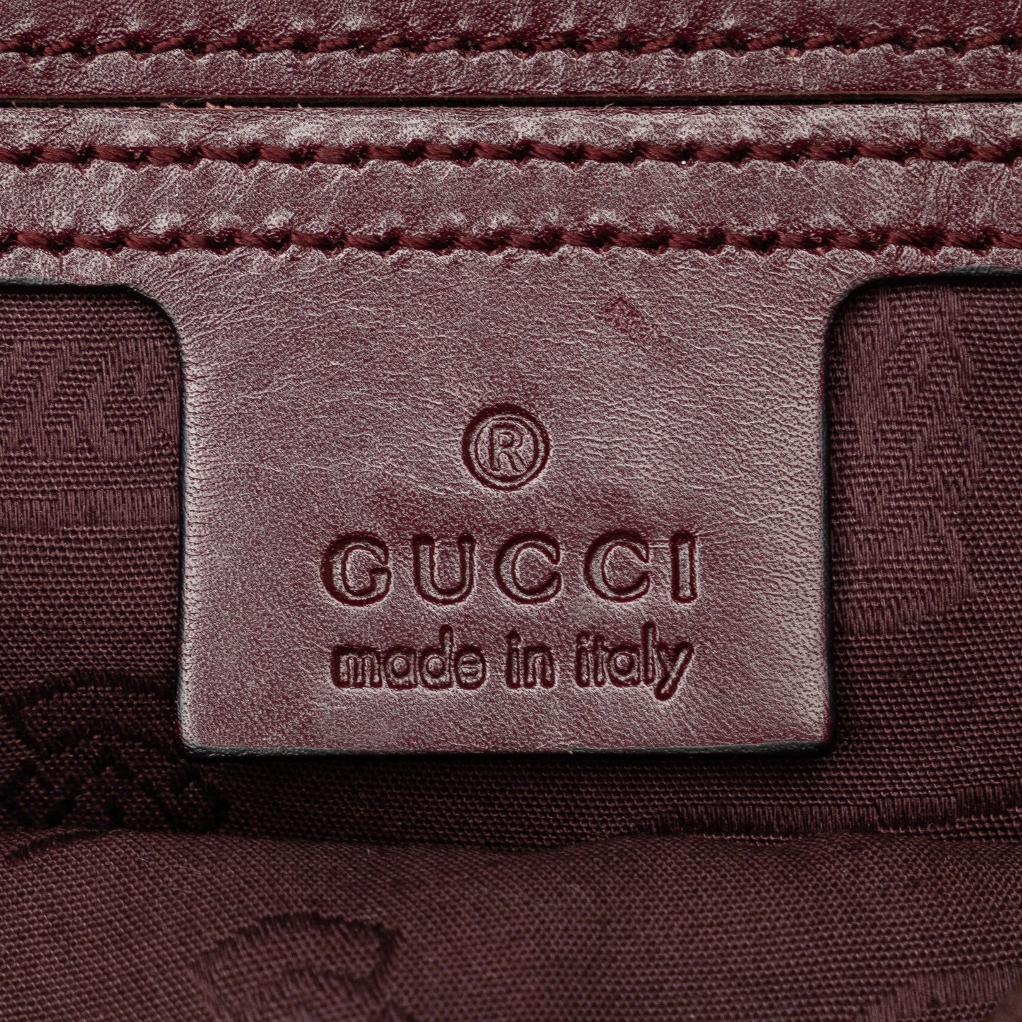 Gucci GG Imprime Belt Bag Red