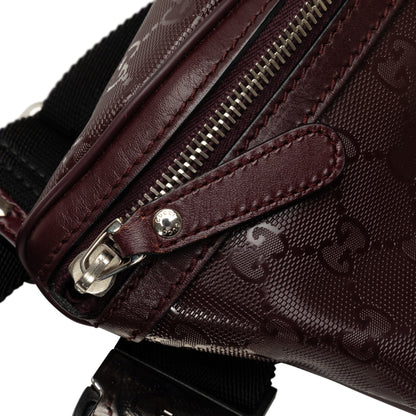 Gucci GG Imprime Belt Bag Red