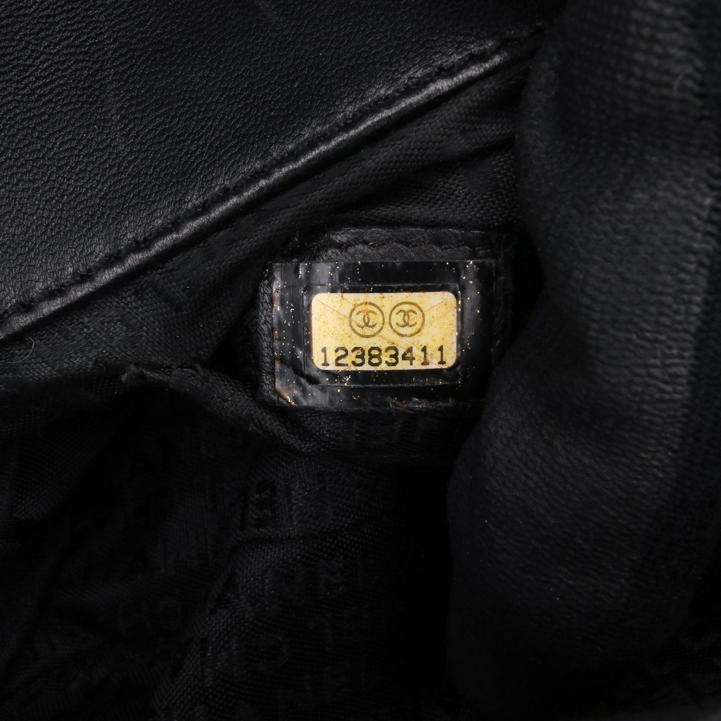 Chanel Extra Mini Camellia Choco Bar Lambskin Flap Black
