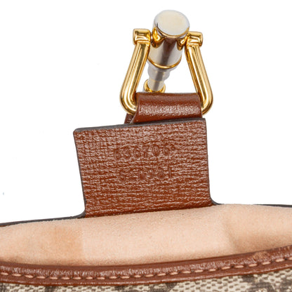 Gucci Small GG Supreme Jackie 1961 Crossbody Brown