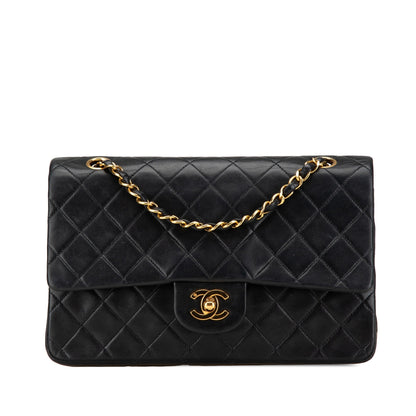 Chanel Medium Classic Lambskin Double Flap Black