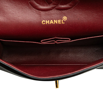 Chanel Medium Classic Lambskin Double Flap Black
