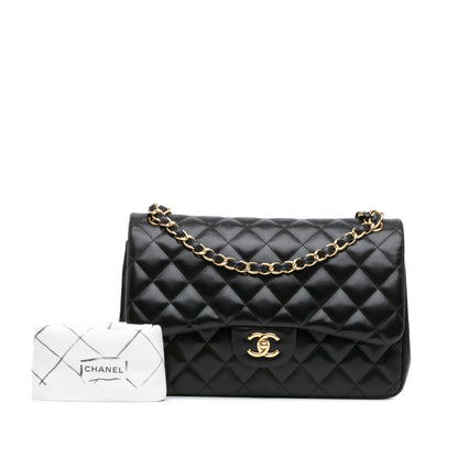 Chanel Jumbo Classic Lambskin Double Flap Black