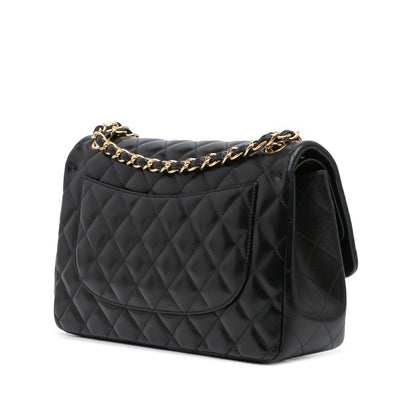 Chanel Jumbo Classic Lambskin Double Flap Black