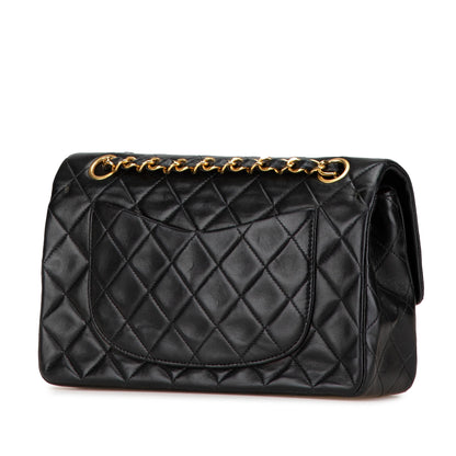 Chanel Small Classic Lambskin Double Flap Black
