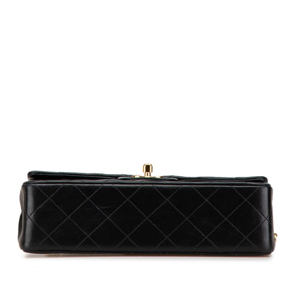 Chanel Small Classic Lambskin Double Flap Black