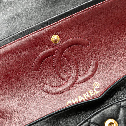 Chanel Small Classic Lambskin Double Flap Black
